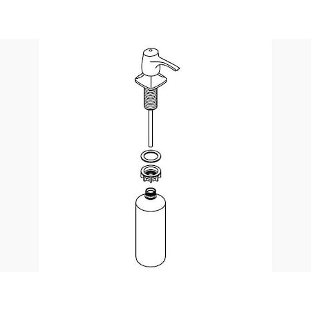 Kohler Soap Dispenser Assembly 1303141-BL